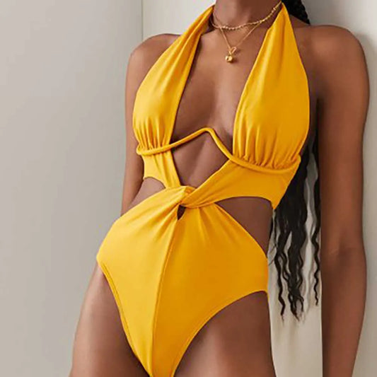 Sunlit Citrus One-Piece