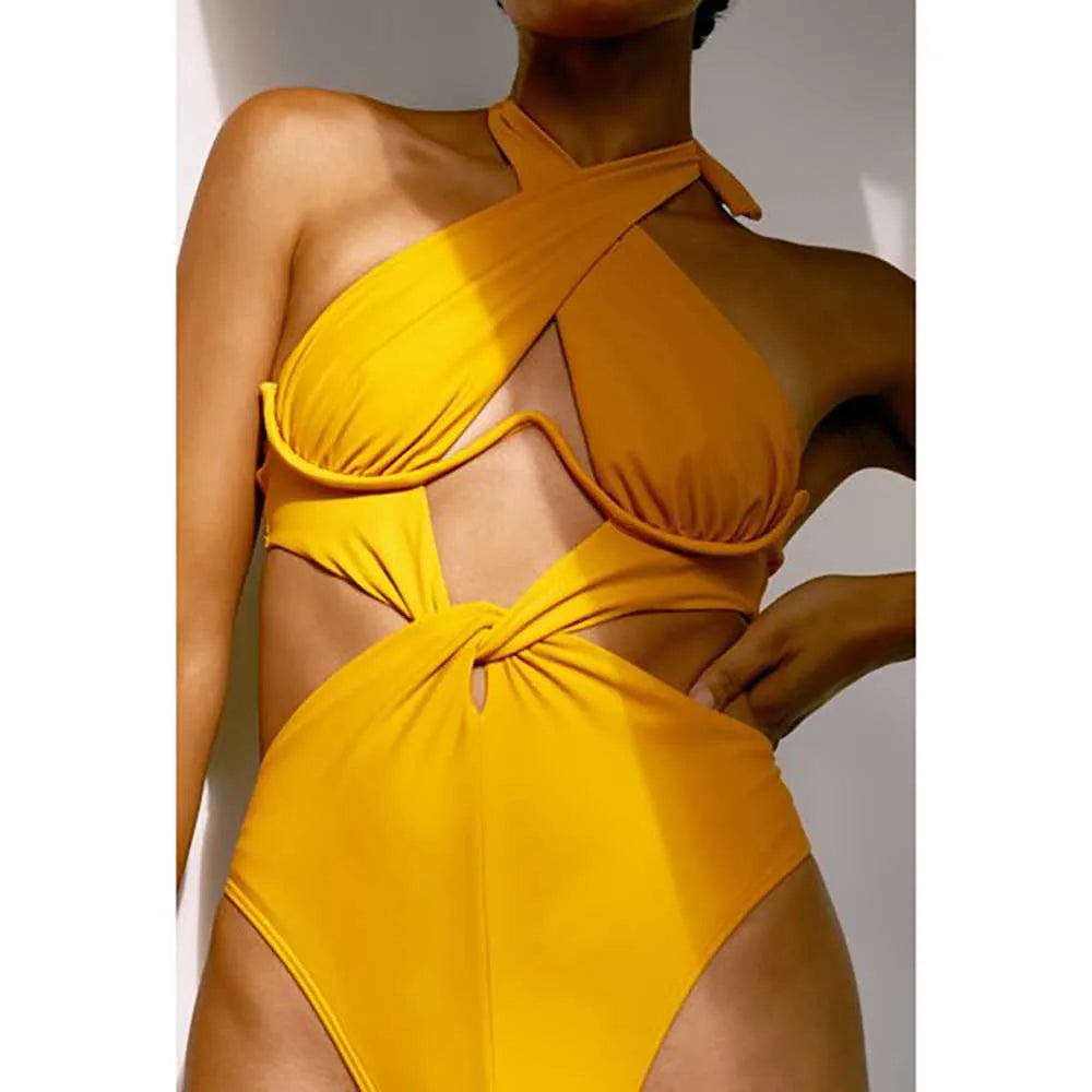 Sunlit Citrus One-Piece