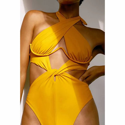 Sunlit Citrus One-Piece