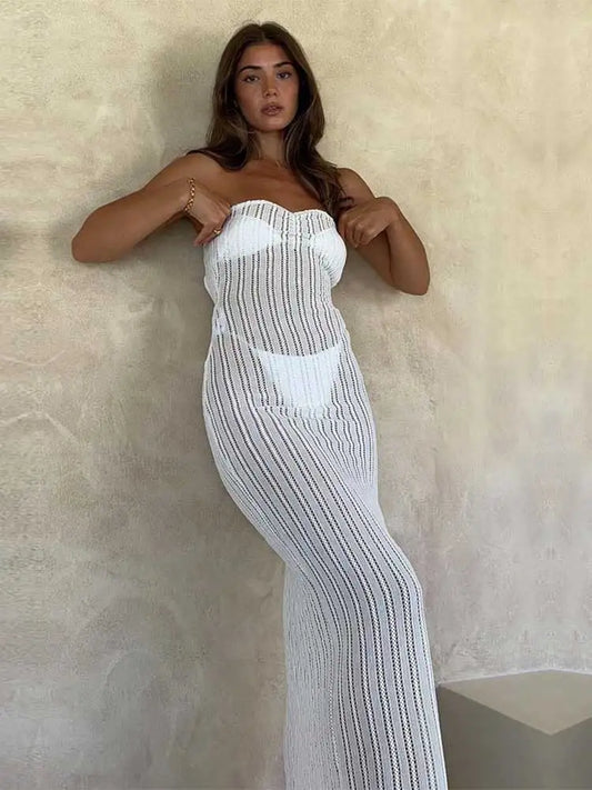 Edolynsa Coastal Knit Dress